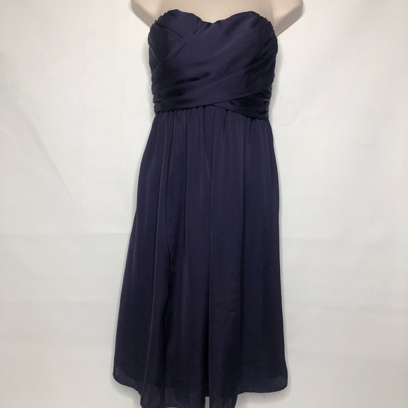 Purple Strapless Dress đź‘— - Picture 1 of 3